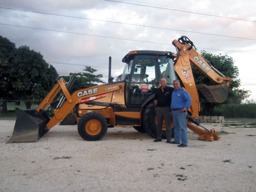 First Case CE Loader Backhoe